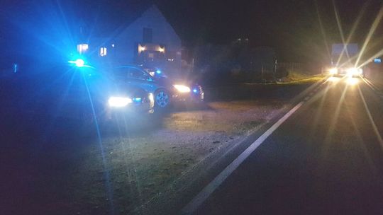 Akcja policji nad ranem w Cedyni