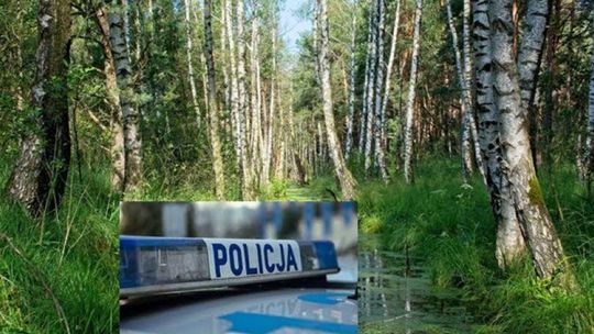 Chciał się ukryć w objęciach natury