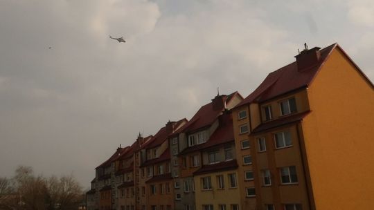 Dlaczego latał nad nami helikopter