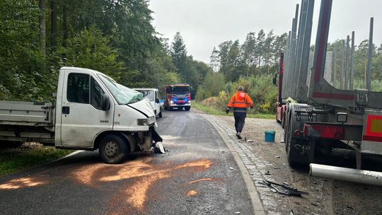 Niebezpieczna sytuacja na drodze między gminą Chojna i Cedynia [ZDJĘCIA]