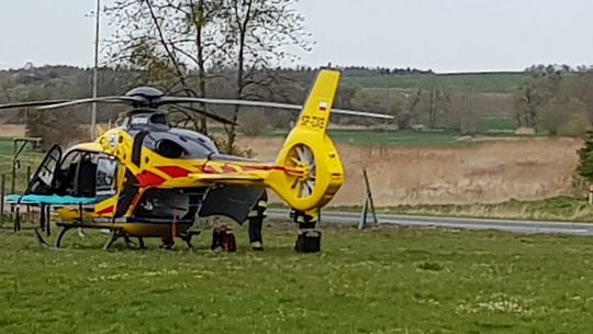 Dramat w Osinowie. Wezwano karetkę i śmigłowiec LPR