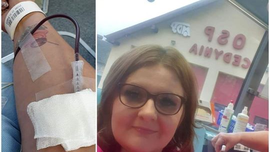 Dzięki akcji strażaków oddano prawie 12 litrów krwi