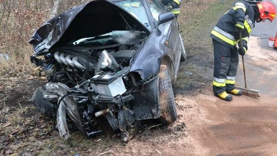 Groźny wypadek na trasie Osinów - Mieszkowice