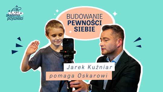 Jarosław Kuźniar i Akademia Przyszłości spełnili marzenie 10-letniego Oskara – Ty też możesz wesprzeć niepewne siebie dzieci