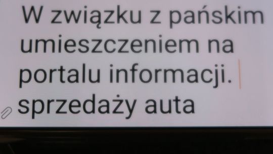 Kazali mu zapłacić za wystawienie do sprzedaży za pomoca portalu Otomoto