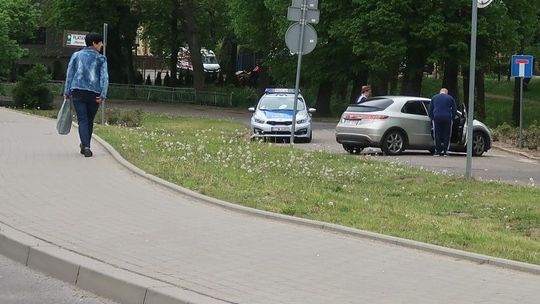Kontrolowali koło mostu na Rurzycy