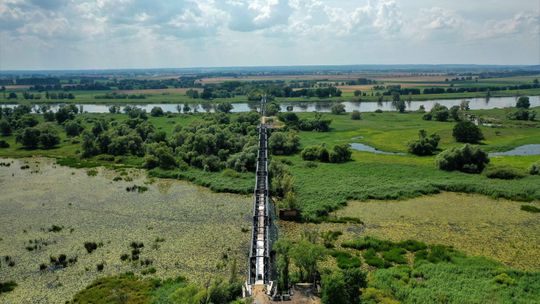 Most w Siekierkach pięknieje