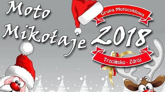 Moto Mikołaje w Trzcińsku-Zdroju 