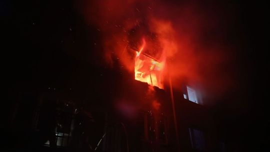 Tragedia w Krzymowie. Pożar i śmierć mężczyzny