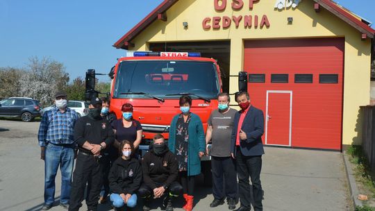 Nowy wóz strażacki dla cedyńskich strażaków [FOTO, WIDEO]