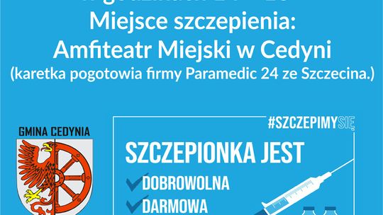 Okazja aby się zaszczepić gdy obok święto plonów