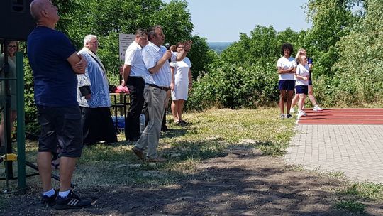 Otwarcie bieżni. Kontuzja burmistrza [FOTO, WIDEO]