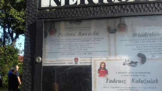 Pogrzeb matki burmistrza