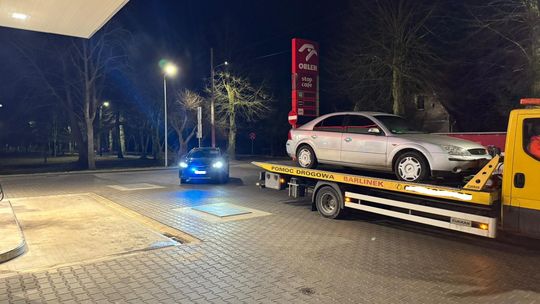 Pojazdy odholowane na parking strzeżony