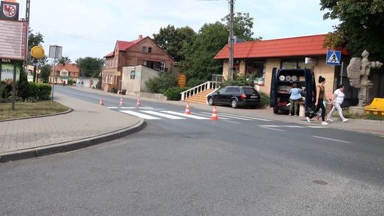 Pomalowali pasy, ale nie wszystkie