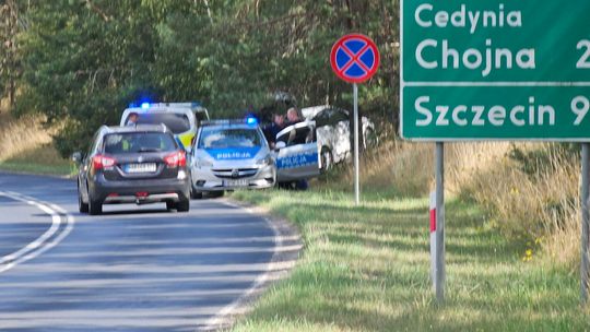 Pościg niemieckiej policji skończył się w Osinowie Dolnym