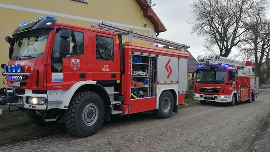 Pożar sadzy w kominie