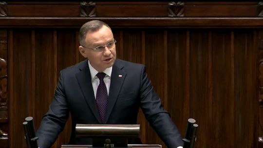 Wystąpienie prezydenta na otwarcie nowej kadencji Sejmu