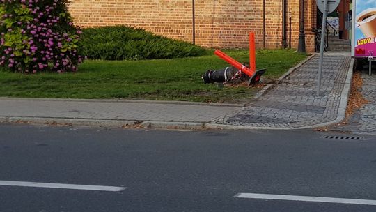Przyrżnął aż zadudniło