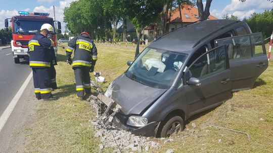 Przysnęła i obudziła się na słupie