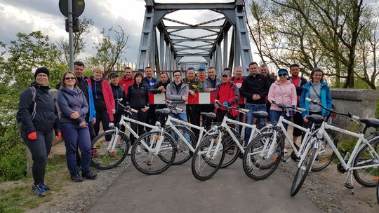 Rowerowe doświadczenia marszałka i burmistrzów Morynia oraz Cedyni