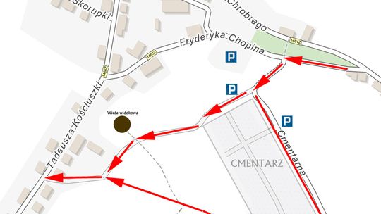 Ruchem przy cmentarzu kierują pracownicy Zakładu Gospodarki Komunalnej i Mieszkaniowej
