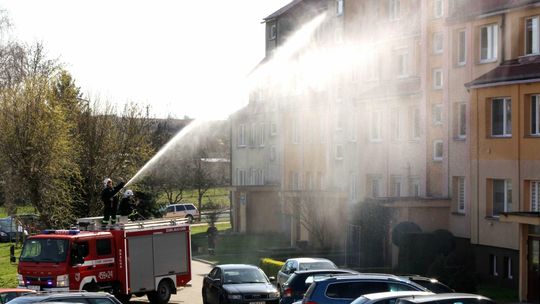 Śmigus-dyngus po strażacku, czyli lany poniedziałek w Cedyni [FOTO, WIDEO]