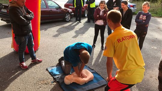 Specjalną akcję dla kierowców przeprowadzili policjanci i ratownicy WOPR [FOTO]