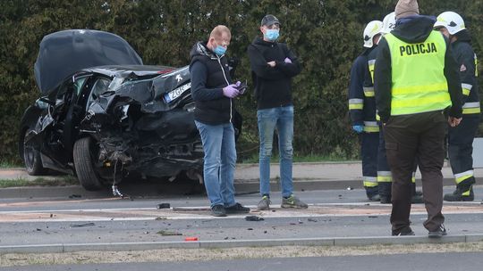 Spowodował wypadek na „podwójnym gazie”