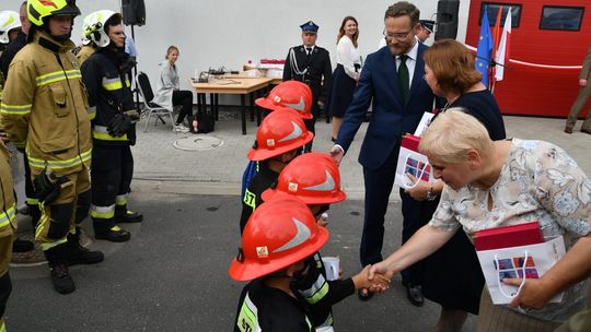 Strażacy w Nawodnej mają nową remizę i wóz bojowy [FOTO]