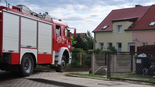 Strażacy wspólnie z policją