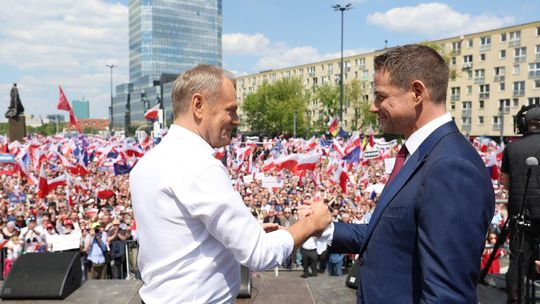 Marsz poparcia dla kandydata Rafała Trzaskowskiego [FOTO]