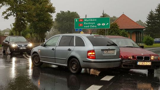 Tak doszło do kolizji na Kościuszki