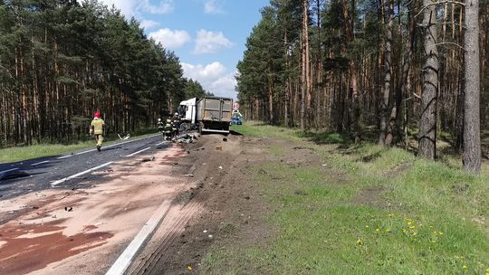 Tragedia na drodze między Dębogórą a Krzypnicą. Zginął kierowca 