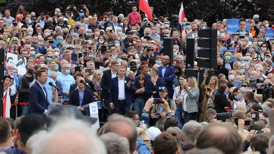 Trzaskowski chwalił się poparciem samorządowców