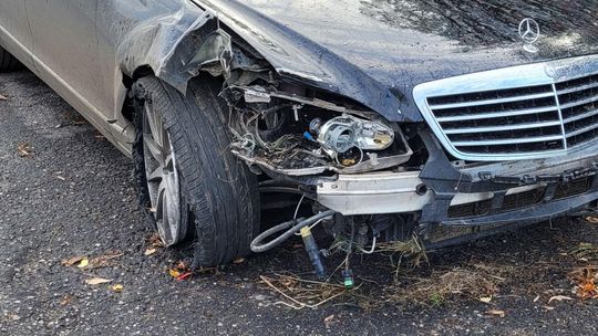 Sprawca kolizji w rękach policji