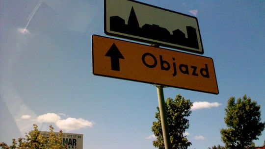 Uwaga na objazdy drogą krajową 31 od strony Chojny i Sarbinowa