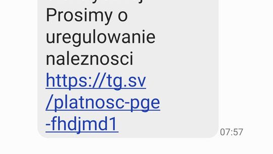 Uważaj na fałszywe wiadomości SMS. Oszuści straszą odłączeniem prądu