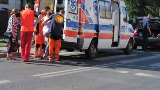 W centrum Chojny doszło do potrącenia