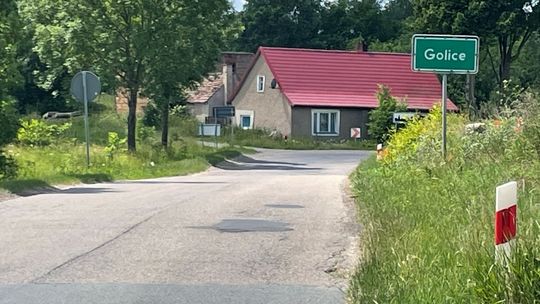 Zamknięcie drogi wojewódzkiej nr 125 w miejscowości Golice.