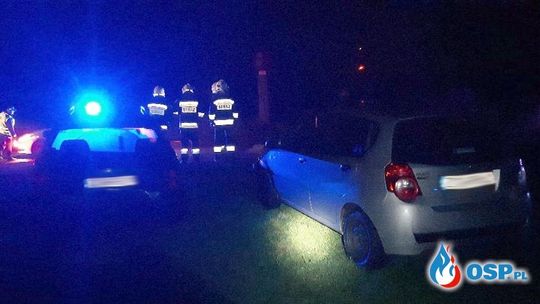 Zderzyli się, bo obserwowali... policjantów w akcji