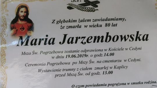 Zmarła była radna. W środę pogrzeb