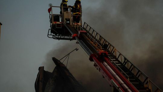 Oddali honory strażakowi zaginionemu w akcji