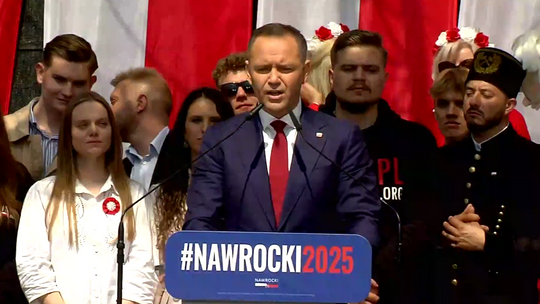 Marsz poparcia dla kandydata Karola Nawrockiego [FOTO]