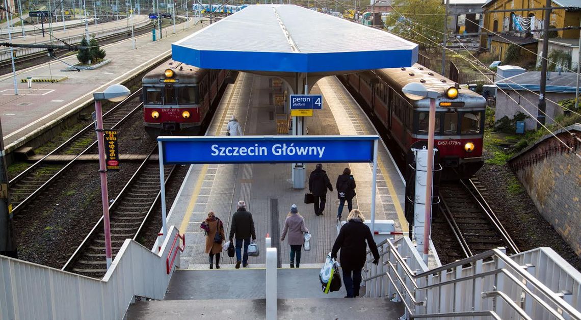Alarm na dworcu PKP Szczecin Główny