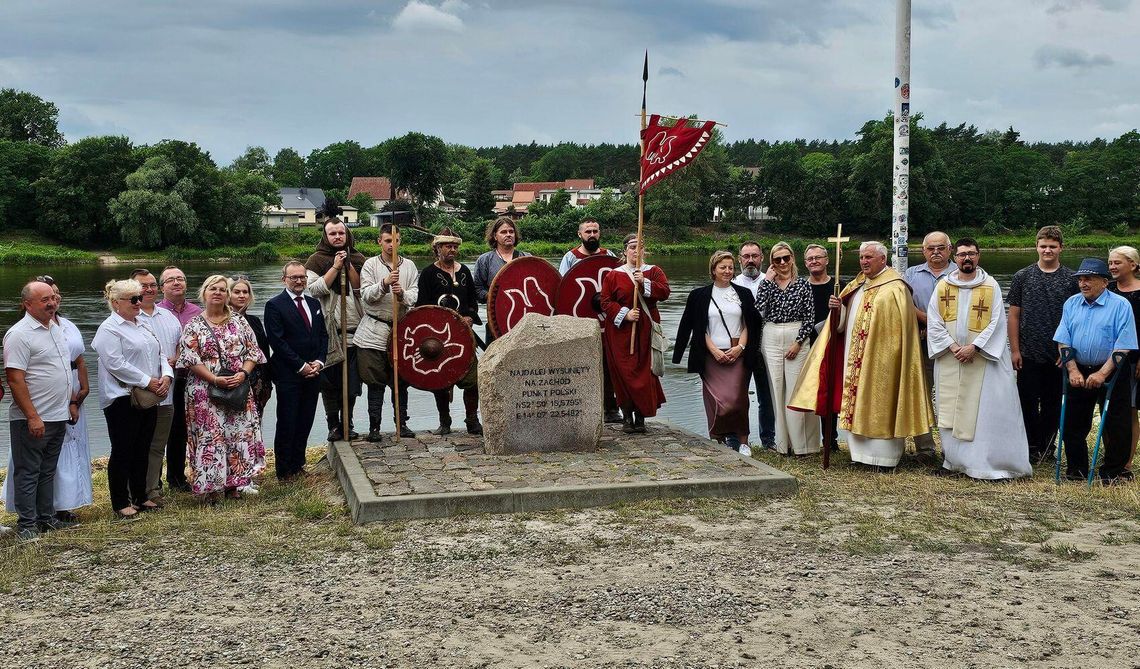 Błogosławieństwo wody w najdalej na zachód wysuniętym punkcie Polski