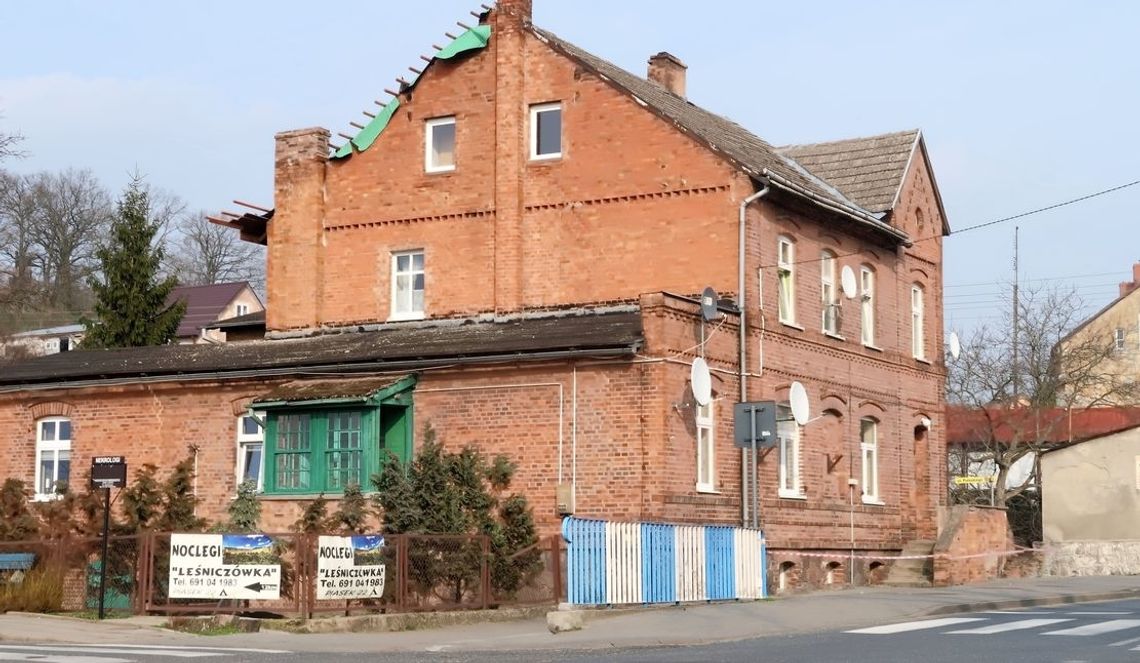 Były dom burmistrza odgrodzony jest taśmą. Dlaczego?