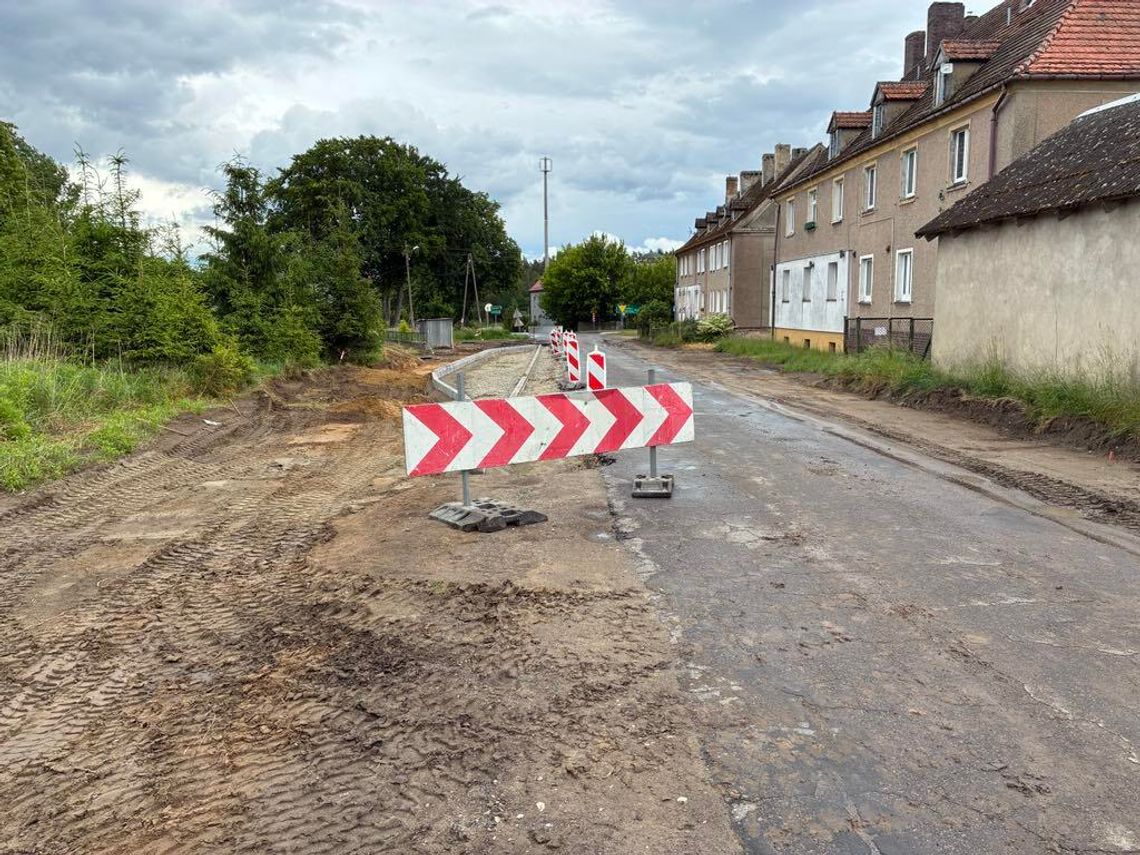 Czy to początek długo oczekiwanego remontu drogi?