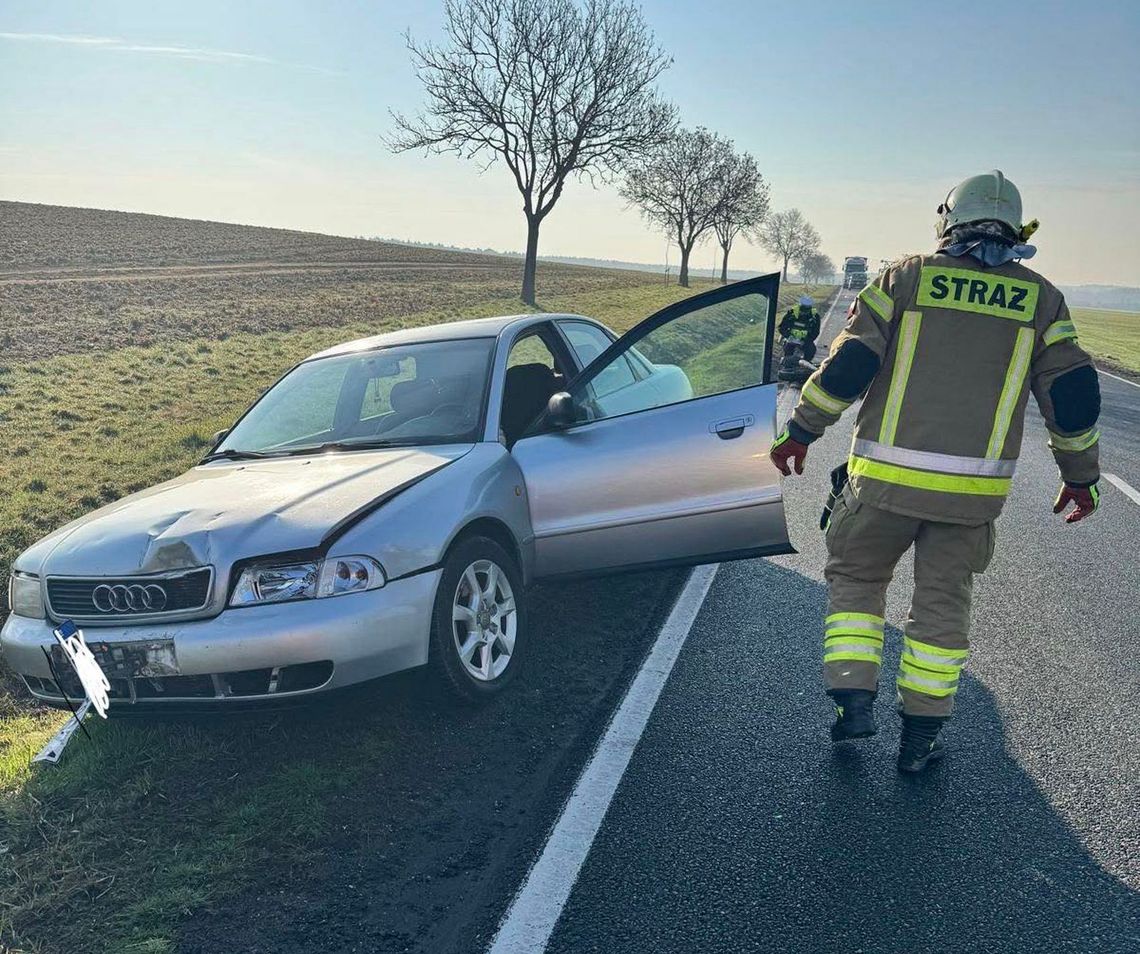 Dramatyczny poranek na trasie do granicy. Nie żyje motorowerzysta Dramatyczny poranek na trasie do granicy. Nie żyje motorowerzysta