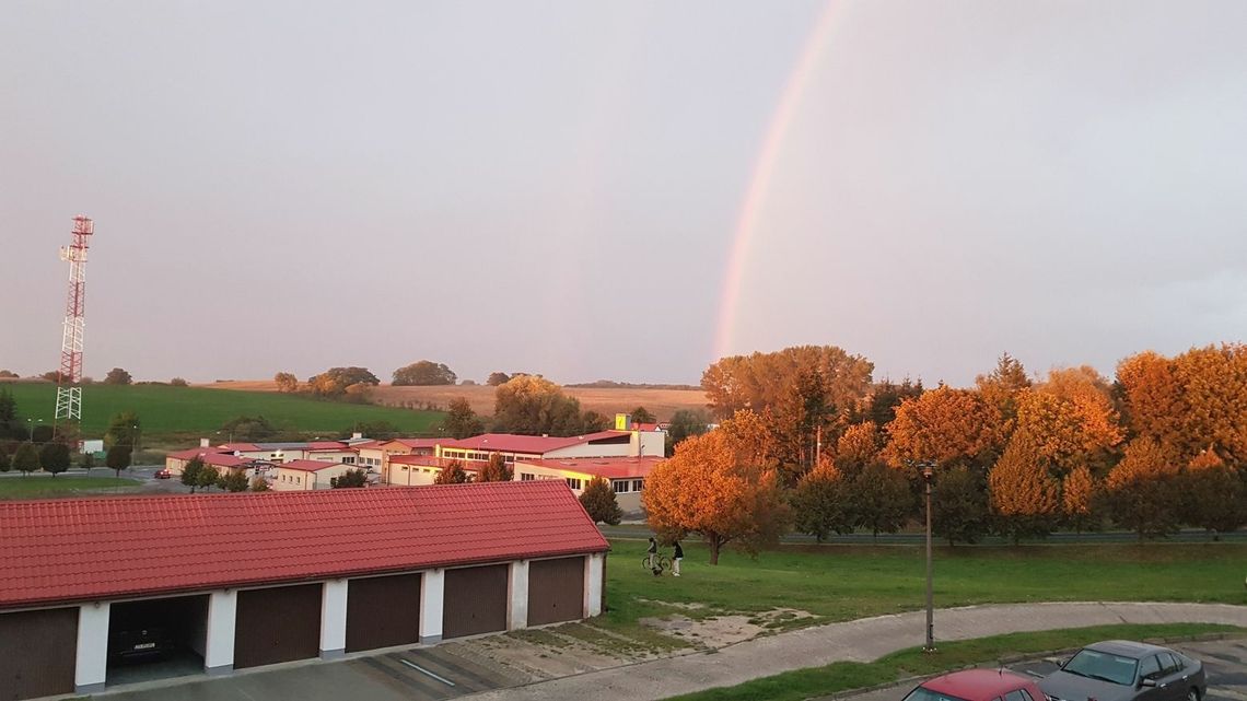 Dwie tęcze nad Cedynią